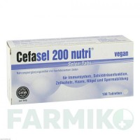ЦЕФАСЕЛЬ (CEFASEL) 200 таблетки 100 шт - Селенит натрия CEFAK