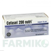 ЦЕФАСЕЛЬ (CEFASEL) 200 капсулы 60 шт - Селенит натрия CEFAK