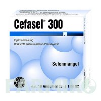 ЦЕФАСЕЛЬ (CEFASEL) 300 мкг раствор 10x1 мл - Селенит натрия CEFAK