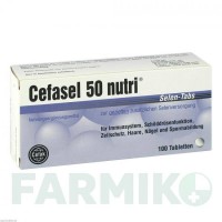 ЦЕФАСЕЛЬ (CEFASEL) 50 таблетки 100 шт - Селенит натрия CEFAK