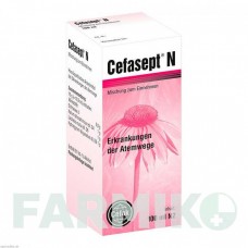 ЦЕФАСЕПТ (CEFASEPT) капли 100 мл - Активные вещества CEFAK