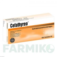 ЦЕФАТИРЕО (CEFATHYREO) таблетки 100 шт - Активні речовини CEFAK