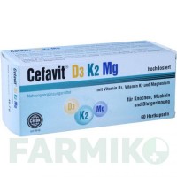 ЦЕФАВІТ (CEFAVIT) 2000 МО капсули 60 шт - Активні речовини CEFAK