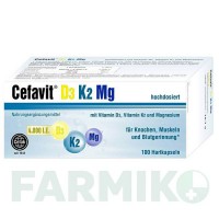 ЦЕФАВИТ (CEFAVIT) 4000 МЕ капсулы 100 шт - Активные вещества CEFAK