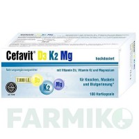 ЦЕФАВИТ (CEFAVIT) 7000 МЕ капсулы 100 шт - Активные вещества CEFAK