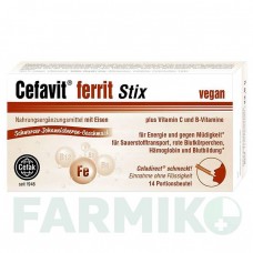 ЦЕФАВІТ (CEFAVIT) гранули 14 шт - Активні речовини CEFAK