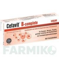 ЦЕФАВИТ (CEFAVIT) таблетки 60 шт - Активные вещества CEFAK