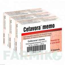 ЦЕФАВОРА (CEFAVORA) капсулы 90 шт - Активные вещества CEFAK