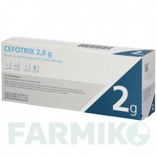 ЦЕФОТРИКС (CEFOTRIX) 2,0 г порошок 5 шт - Цефтриаксон DR.FRIEDRICH EBERTH