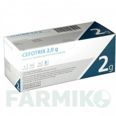 ЦЕФОТРИКС (CEFOTRIX) 2,0 г порошок 10 шт - Цефтриаксон DR.FRIEDRICH EBERTH