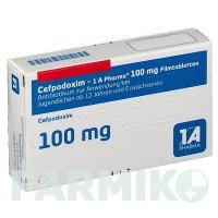 ЦЕФПОДОКСИМ (CEFPODOXIM) 100 мг таблетки 10 шт - Цефподоксим 1 A PHARMA