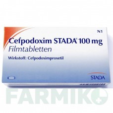 ЦЕФПОДОКСИМ (CEFPODOXIM) 100 мг таблетки 20 шт - Цефподоксим STADAPHARM