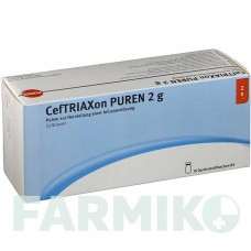 ЦЕФТРИАКСОН (CEFTRIAXON) 2 г порошок 10 шт - Цефтриаксон PUREN PHARMA