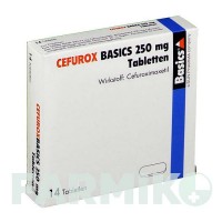 ЦЕФУРОКС (CEFUROX) 250 мг таблетки 24 шт - Цефуроксим BASICS