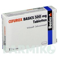 ЦЕФУРОКС (CEFUROX) 500 мг таблетки 12 шт - Цефуроксим BASICS