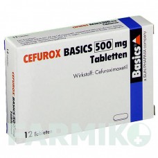 ЦЕФУРОКС (CEFUROX) 500 мг таблетки 12 шт - Цефуроксим BASICS
