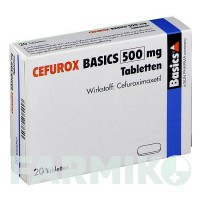 ЦЕФУРОКС (CEFUROX) 500 мг таблетки 20 шт - Цефуроксим BASICS