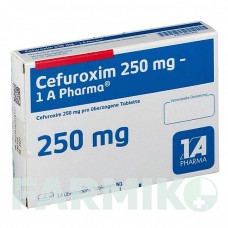 ЦЕФУРОКСИМ (CEFUROXIM) 250 мг таблетки 14 шт - Цефуроксим 1 A PHARMA