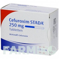 ЦЕФУРОКСИМ (CEFUROXIM) 250 мг таблетки 24 шт - Цефуроксим STADAPHARM