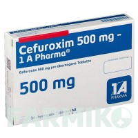 ЦЕФУРОКСИМ (CEFUROXIM) 500 мг таблетки 14 шт - Цефуроксим 1 A PHARMA