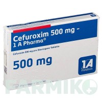 ЦЕФУРОКСИМ (CEFUROXIM) 500 мг таблетки 20 шт - Цефуроксим 1 A PHARMA
