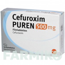 ЦЕФУРОКСИМ (CEFUROXIM) 500 мг таблетки 14 шт - Цефуроксим PUREN PHARMA