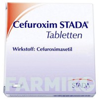 ЦЕФУРОКСИМ (CEFUROXIM) 500 мг таблетки 24 шт - Цефуроксим STADAPHARM