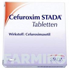 ЦЕФУРОКСИМ (CEFUROXIM) 500 мг таблетки 20 шт - Цефуроксим STADAPHARM