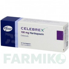 ЦЕЛЕБРЕКС (CELEBREX) 100 мг капсулы 20 шт - Целекоксиб KOHLPHARMA