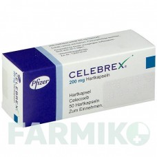 ЦЕЛЕБРЕКС (CELEBREX) 200 мг капсулы 50 шт - Целекоксиб ACA MULLER-ADAG PHARMA