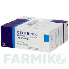 ЦЕЛЕБРЕКС (CELEBREX) 200 мг капсулы 100 шт - Целекоксиб AXICORP PHARMA