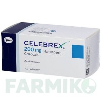 ЦЕЛЕБРЕКС (CELEBREX) 200 мг капсули 100 шт - Целекоксиб ORIFARM