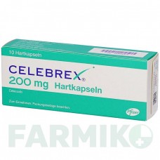ЦЕЛЕБРЕКС (CELEBREX) 200 мг капсули 10 шт - Целекоксиб VIATRIS