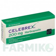 ЦЕЛЕБРЕКС (CELEBREX) 200 мг капсули 20 шт - Целекоксиб VIATRIS