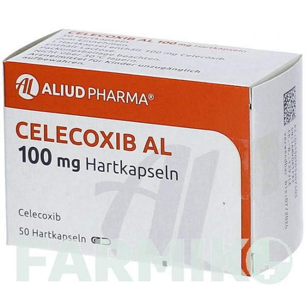 ЦЕЛЕКОКСИБ (CELECOXIB) 100 мг капсули 50 шт - Целекоксиб ALIUD PHARMA