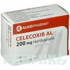 ЦЕЛЕКОКСИБ (CELECOXIB) 200 мг капсули 50 шт - Целекоксиб ALIUD PHARMA