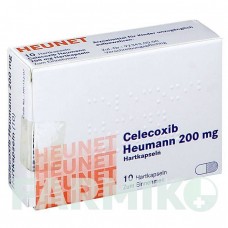 ЦЕЛЕКОКСИБ (CELECOXIB) 200 мг капсули 10 шт - Целекоксиб HEUNET PHARMA