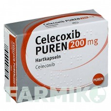 ЦЕЛЕКОКСИБ (CELECOXIB) 200 мг капсули 10 шт - Целекоксиб PUREN PHARMA