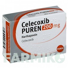 ЦЕЛЕКОКСИБ (CELECOXIB) 200 мг капсули 20 шт - Целекоксиб PUREN PHARMA