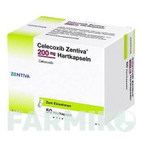 ЦЕЛЕКОКСИБ (CELECOXIB) 200 мг капсули 50 шт - Целекоксиб ZENTIVA