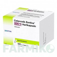 ЦЕЛЕКОКСИБ (CELECOXIB) 200 мг капсули 100 шт - Целекоксиб ZENTIVA