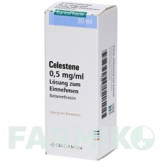 ЦЕЛЕСТИН (CELESTENE) 0,5 мг/мл раствор 30 мл - Бетаметазон EURIMPHARM