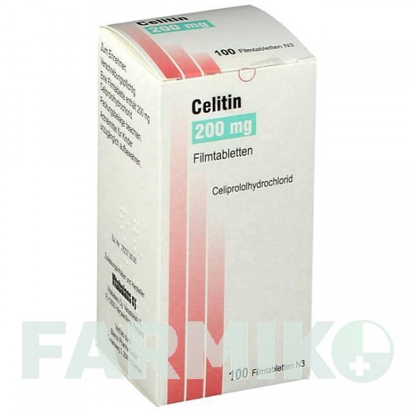 ЦЕЛИТИН (CELITIN) 200 мг таблетки 100 шт - Целипролол BLANCO PHARMA