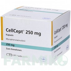 СЕЛЛСЕПТ (CELLCEPT) 250 мг капсули 300 шт - Мікофенолова кислота 1 0 1 CAREFARM