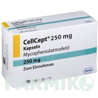 СЕЛЛСЕПТ (CELLCEPT) 250 мг капсулы 100 шт - Микофеноловая кислота ABACUS MEDICINE