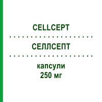 СЕЛЛСЕПТ (CELLCEPT) 250 мг капсулы 100 шт - Микофеноловая кислота DOCPHARM