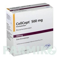 СЕЛЛСЕПТ (CELLCEPT) 500 мг таблетки 50 шт - Мікофенолова кислота DOCPHARM
