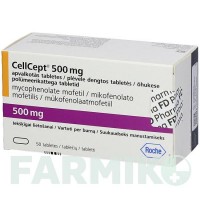 СЕЛЛСЕПТ (CELLCEPT) 500 мг таблетки 50 шт - Мікофенолова кислота FD PHARMA
