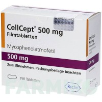 СЕЛЛСЕПТ (CELLCEPT) 500 мг таблетки 150 шт - Мікофенолова кислота HAEMATO PHARM