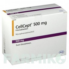 СЕЛЛСЕПТ (CELLCEPT) 500 мг таблетки 150 шт - Мікофенолова кислота ORIFARM